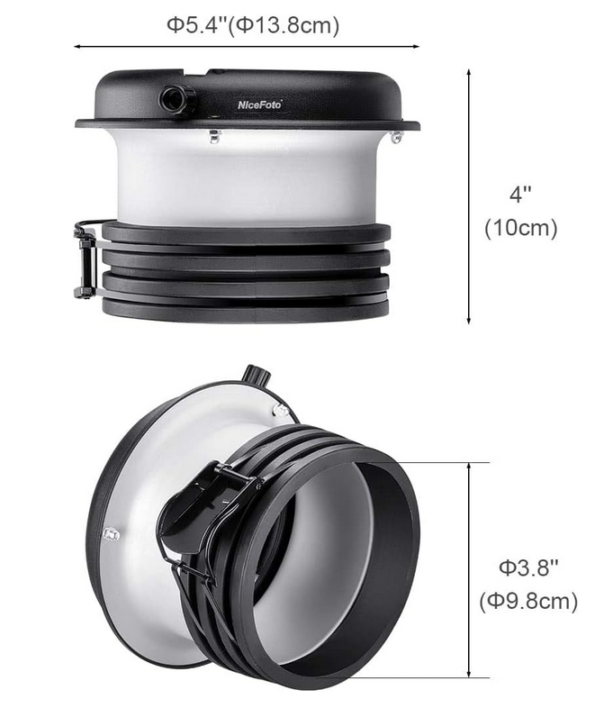 Photo Studio Profoto Speedring to Bowens Mount Converter Monolight Interchangeable Adapter Ring